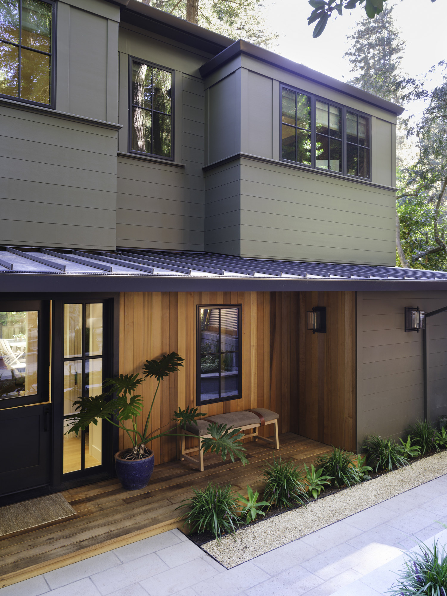 Blithedale Canyon 2 — custom residential architecture by OXBStudio Architects, Marin County (photo 1)