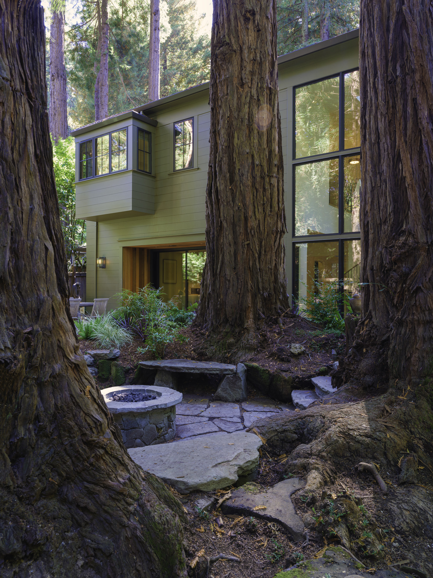 Blithedale Canyon 2 — custom residential architecture by OXBStudio Architects, Marin County (photo 6)