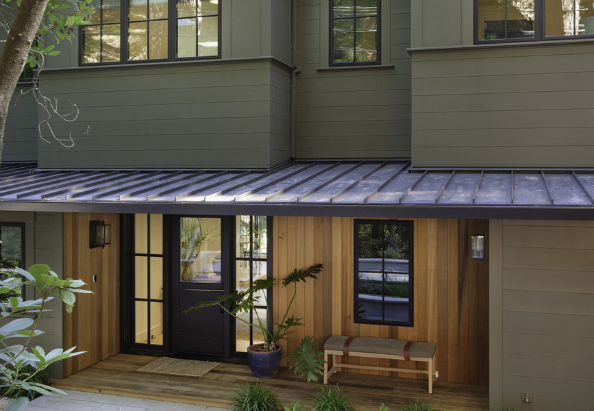 Blithedale Canyon 2 — custom residential architecture by OXBStudio Architects, Marin County (photo 2)