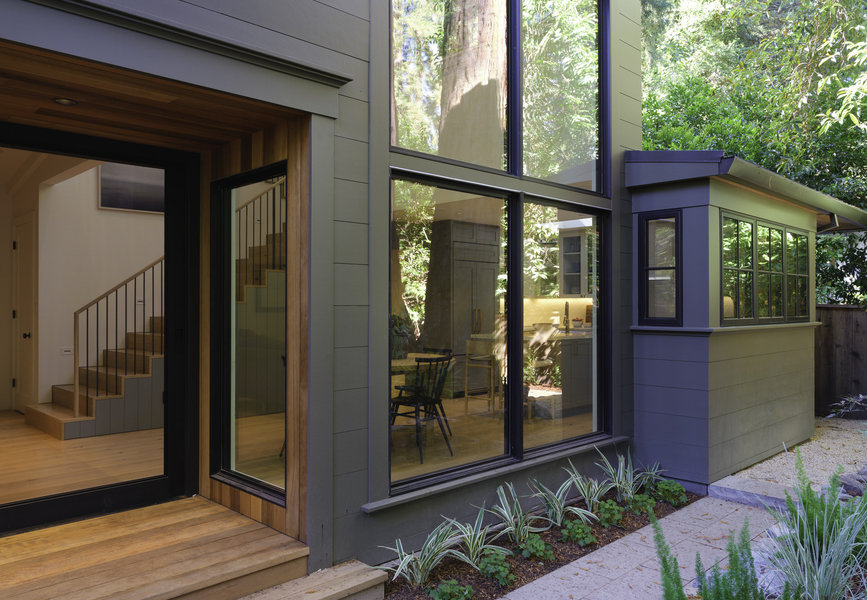 Blithedale Canyon 2 — custom residential architecture by OXBStudio Architects, Marin County (photo 5)