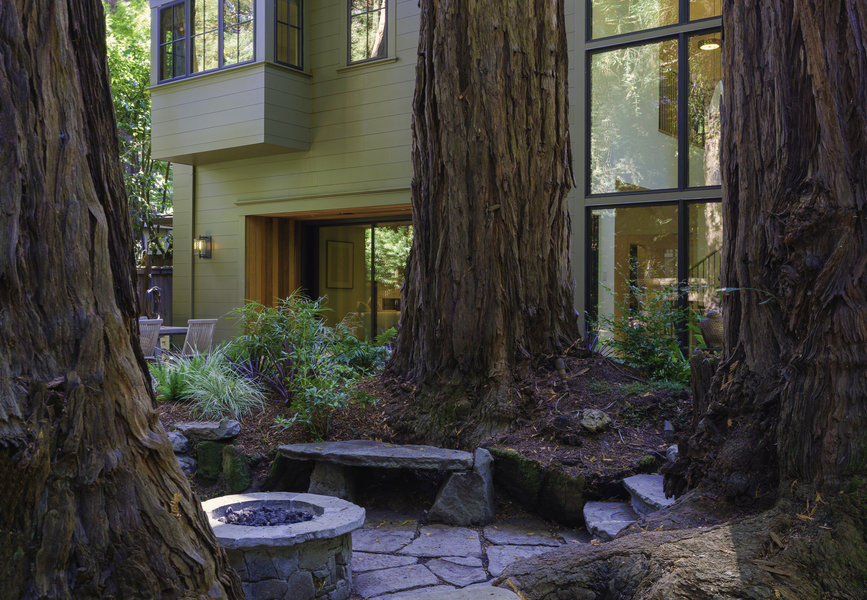 Blithedale Canyon 2 — custom residential architecture by OXBStudio Architects, Marin County (photo 6)