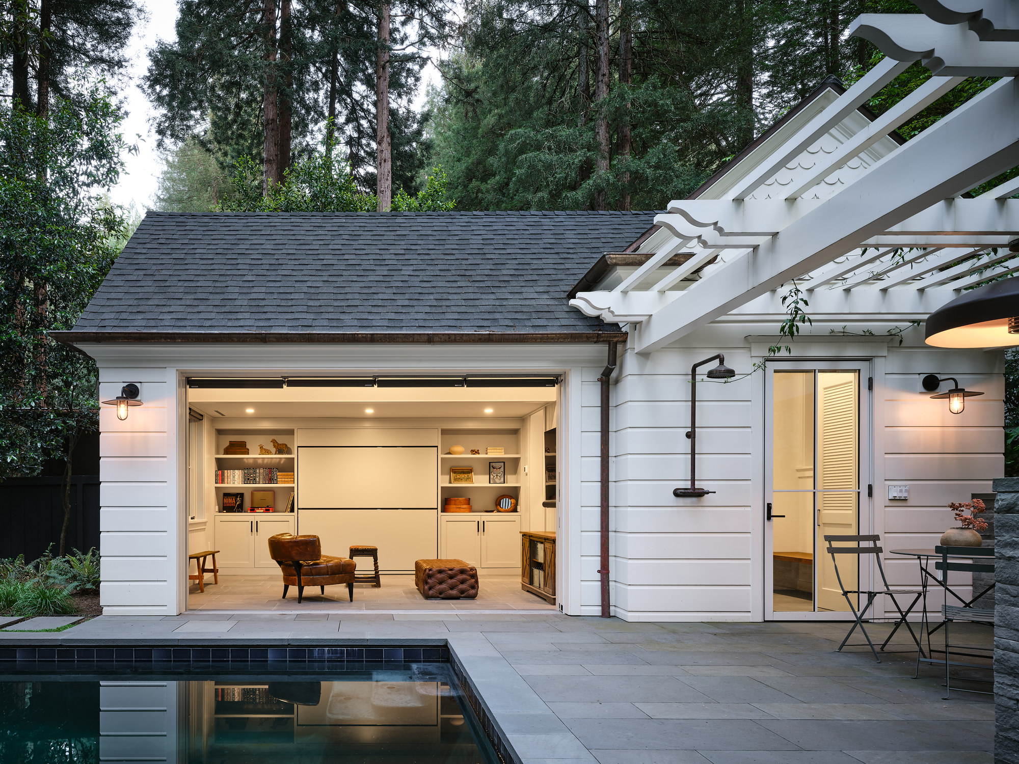 Blithedale Canyon 3 — custom residential architecture by OXBStudio Architects, Marin County (photo 14)