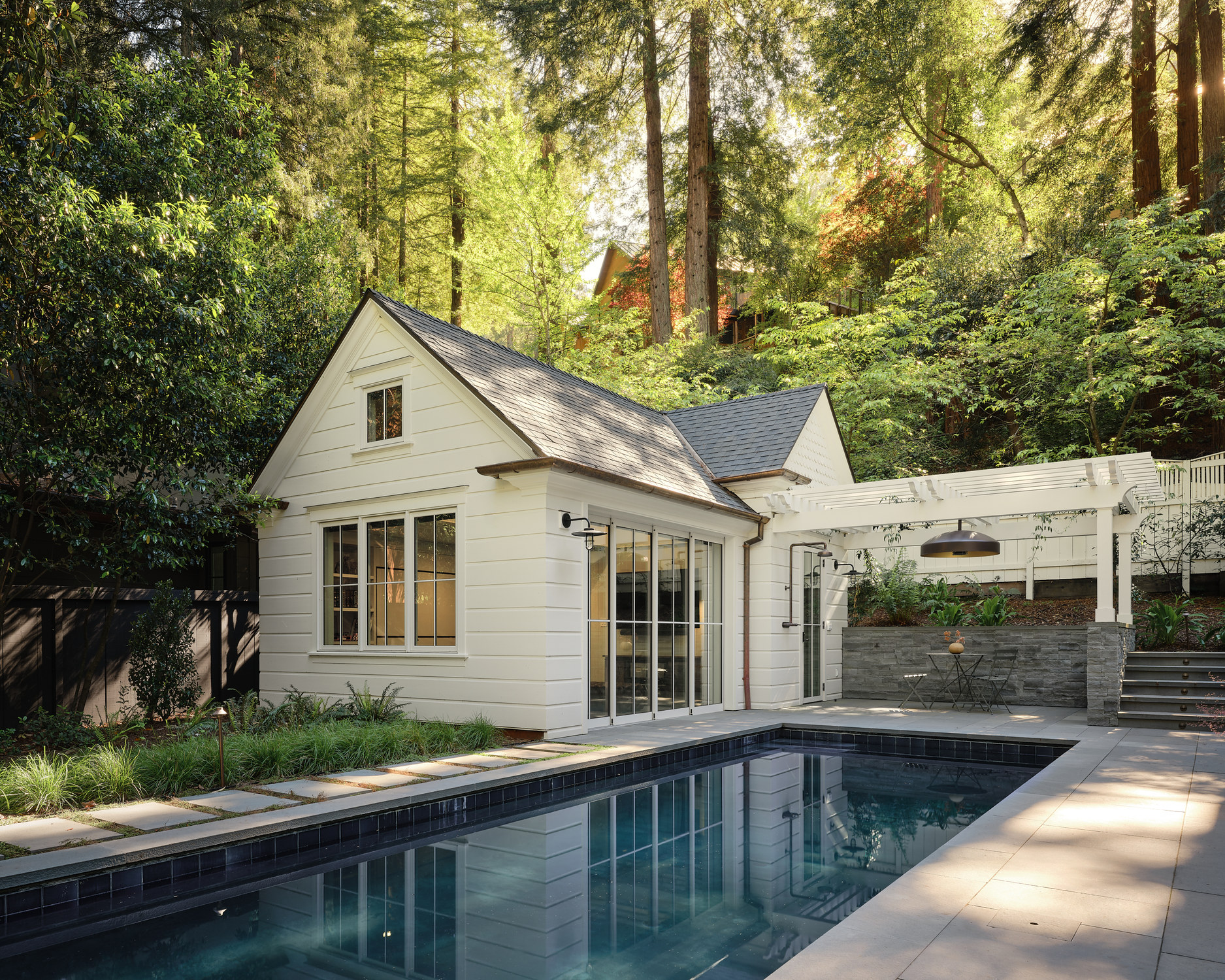 Blithedale Canyon 3 — custom residential architecture by OXBStudio Architects, Marin County (photo 2)
