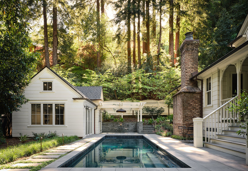 Blithedale Canyon 3 — custom residential architecture by OXBStudio Architects, Marin County (photo 1)