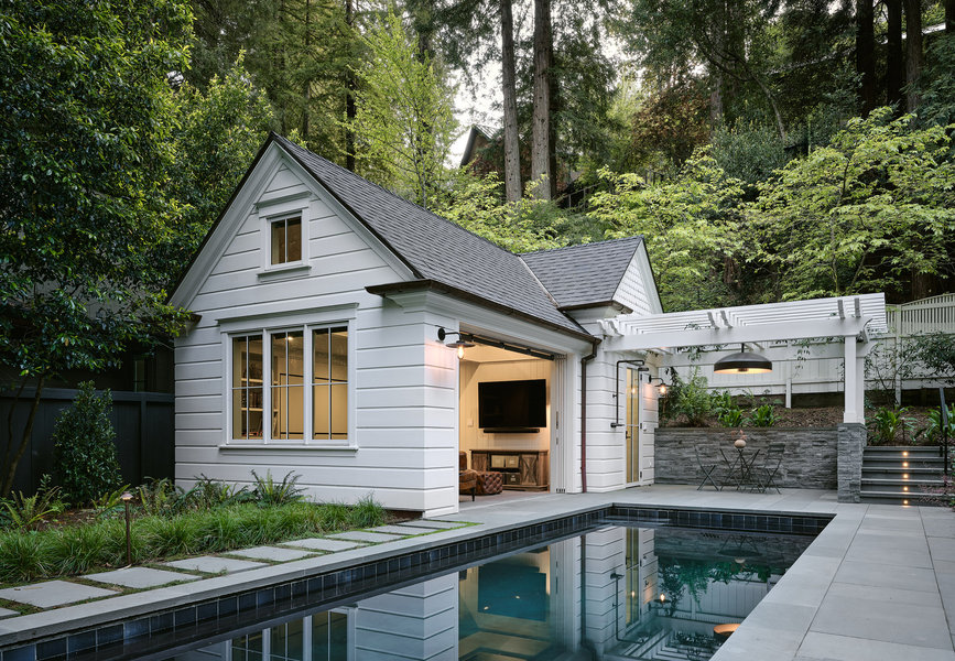 Blithedale Canyon 3 — custom residential architecture by OXBStudio Architects, Marin County (photo 15)