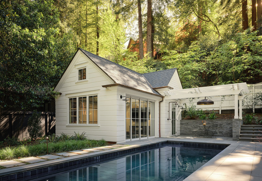 Blithedale Canyon 3 — custom residential architecture by OXBStudio Architects, Marin County (photo 2)