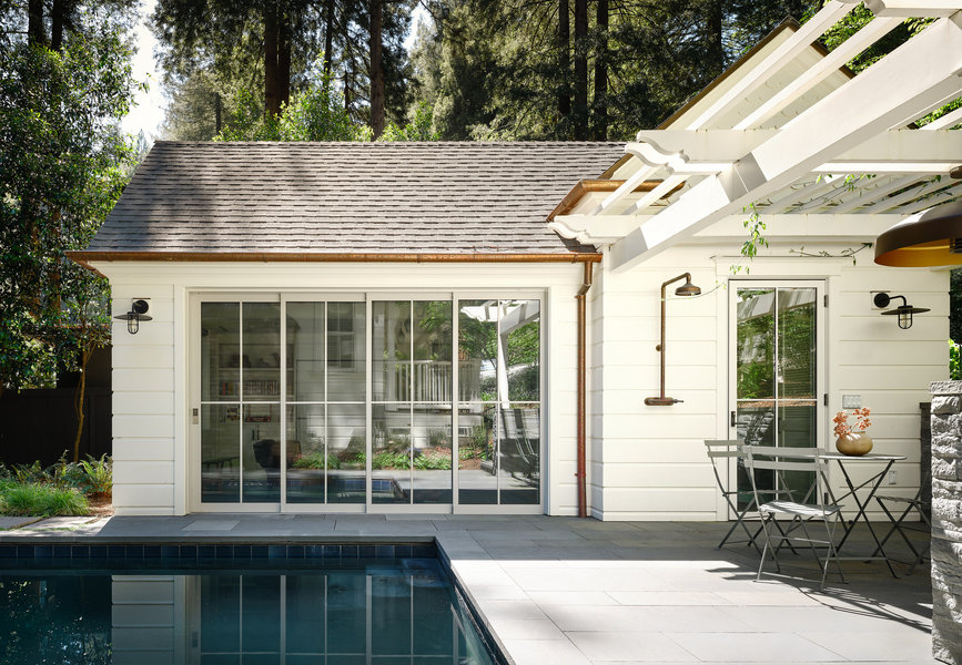 Blithedale Canyon 3 — custom residential architecture by OXBStudio Architects, Marin County (photo 5)