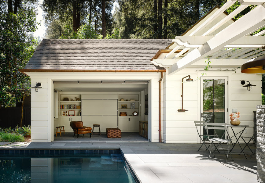 Blithedale Canyon 3 — custom residential architecture by OXBStudio Architects, Marin County (photo 6)