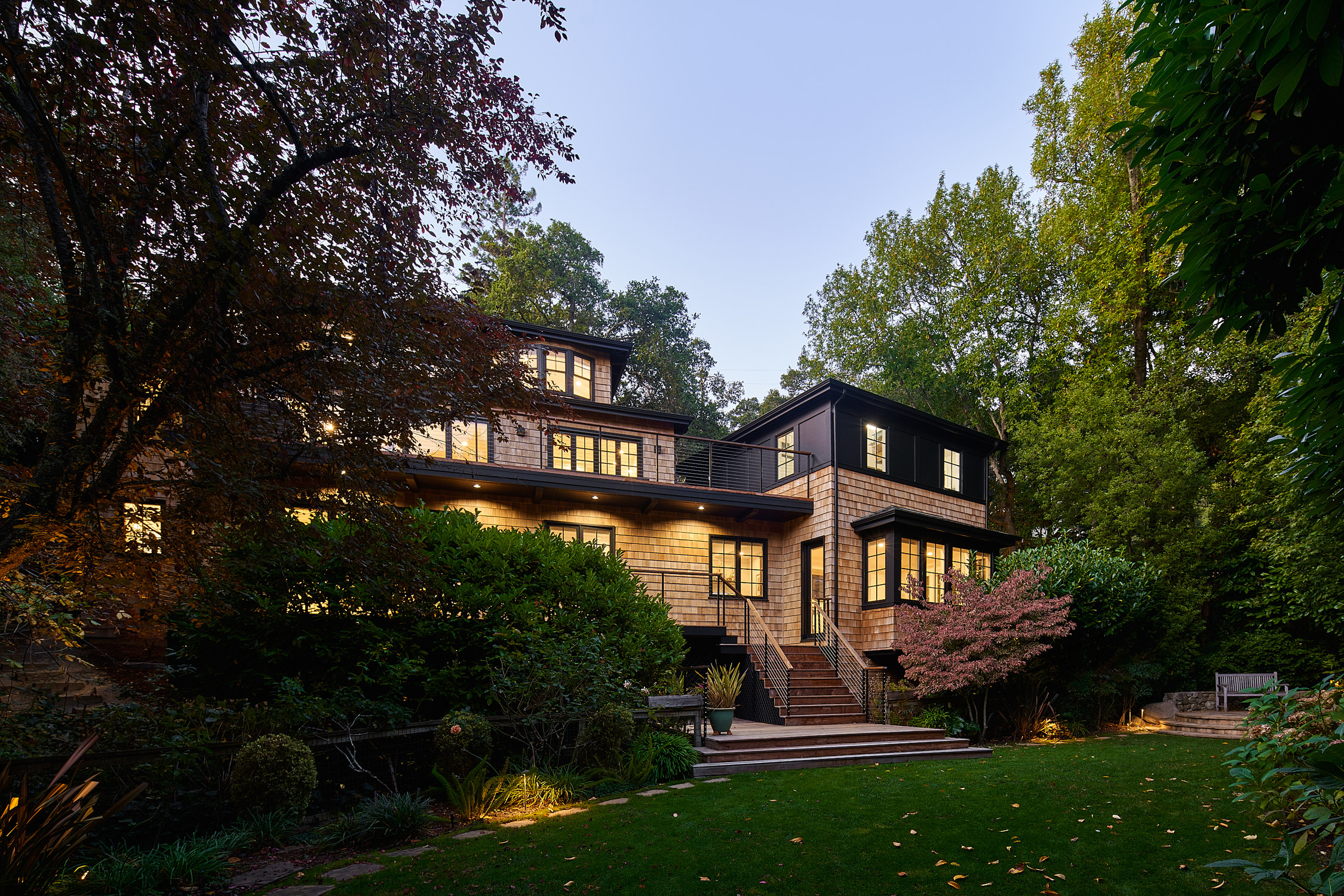 Blithedale Canyon — custom residential architecture by OXBStudio Architects, Marin County (photo 22)