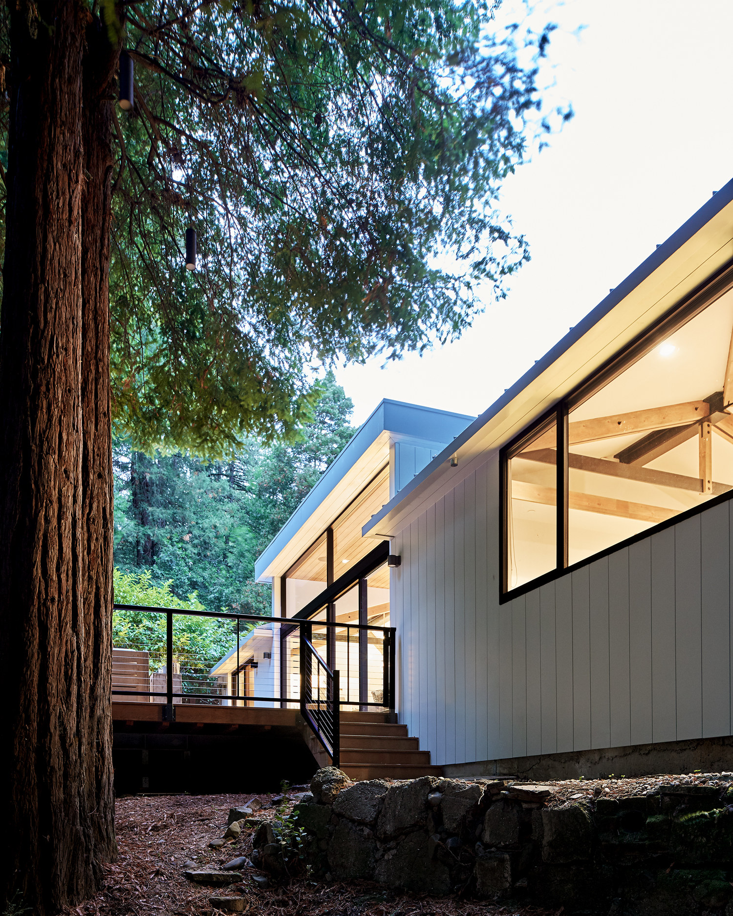 Old Mill — custom residential architecture by OXBStudio Architects, Marin County (photo 22)