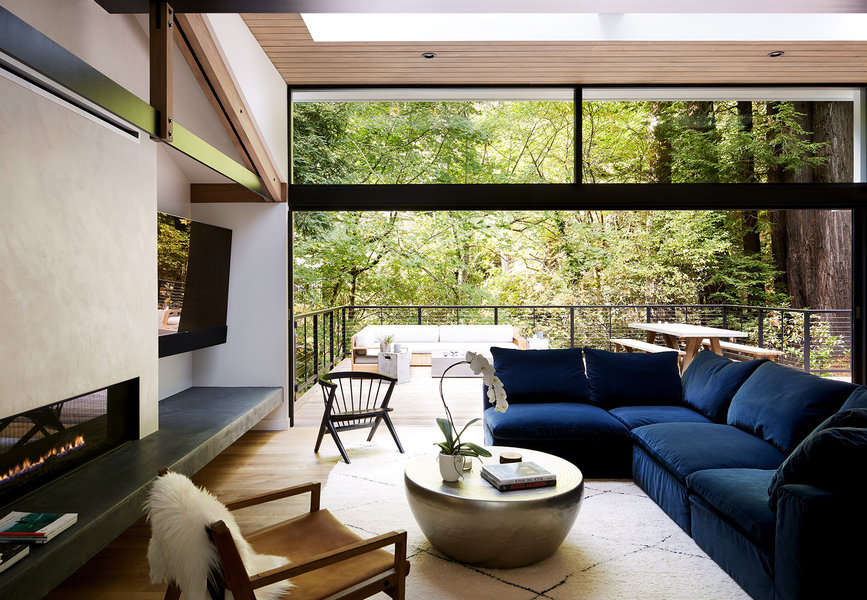 Old Mill — custom residential architecture by OXBStudio Architects, Marin County (photo 10)