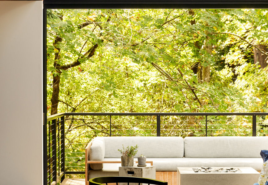 Old Mill — custom residential architecture by OXBStudio Architects, Marin County (photo 11)