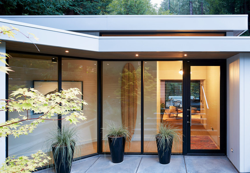 Old Mill — custom residential architecture by OXBStudio Architects, Marin County (photo 4)