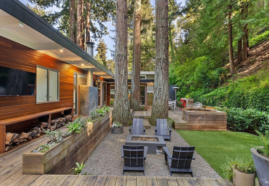 Warner Canyon — custom residential architecture by OXBStudio Architects, Marin County (photo 15)