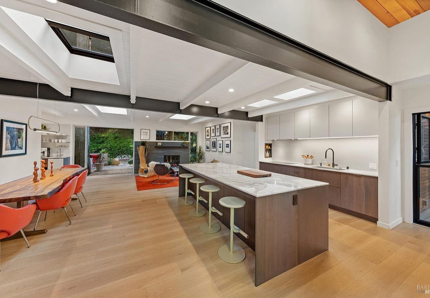 Warner Canyon — custom residential architecture by OXBStudio Architects, Marin County (photo 3)